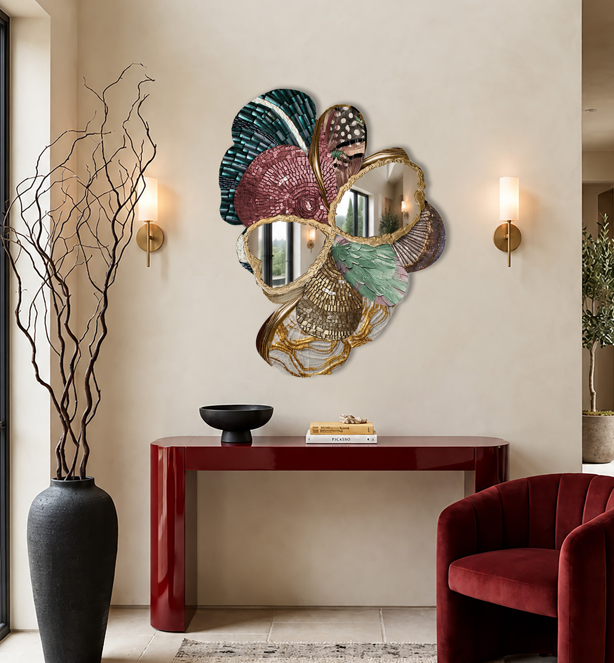 Fragments Of The Sea in a room